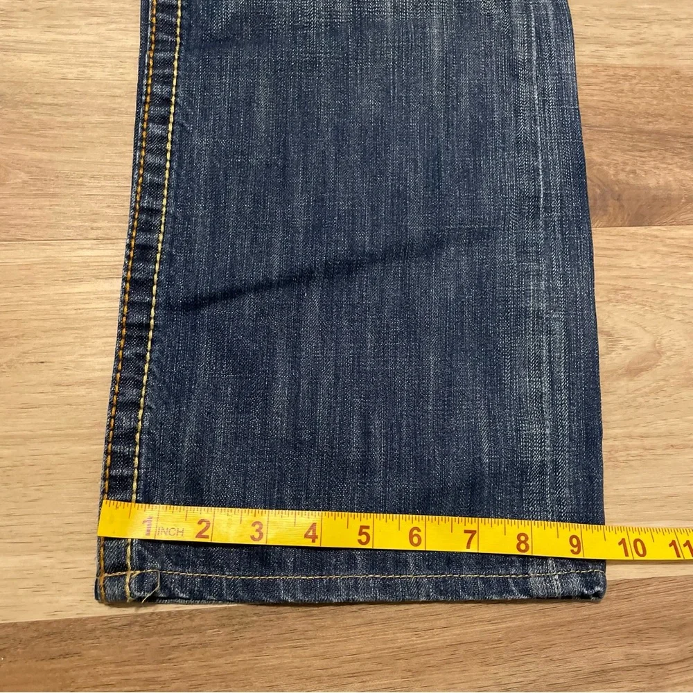 Vintage Y2K True Religion Bobby Big T Flared Jeans  Men’s 36x30 Heavy Stitched